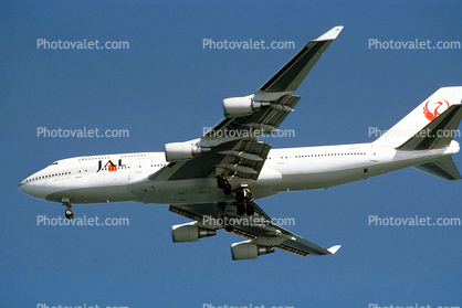 Boeing 747-246, Japan Airlines JAL, 747-200 series, JT9D, JT9D-7A