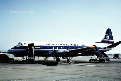 SP-LVC, LOT Polskie Linie Lotnicze, Vickers 804 Viscount