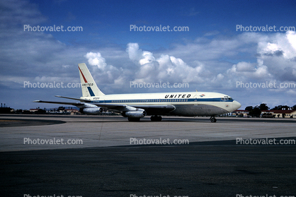 N7221U, Boeing 720 022, Mainliner, United Airlines UAL, 720 series, JT3C-7, JT3