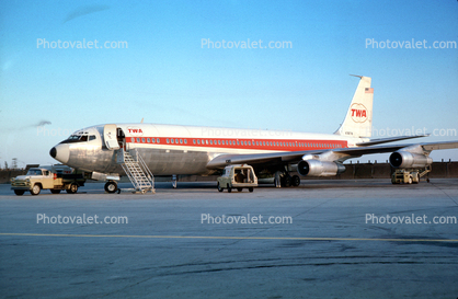 N783TW, Trans World Airlines TWA, Boeing 707-131B, September 1965, 1960s