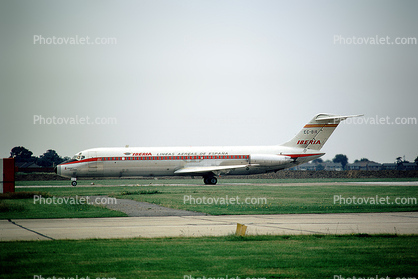 EC-BIR, McDonnell Douglas DC-9-32, Iberia Airlines, JT8D-7B, JT8D