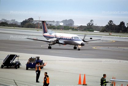 N308SW, Embraer EMB-120ER Bras?lia, SkyWest, Monterey Peninsula Airport, PW118B