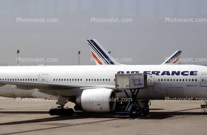 F-GSPI, Boeing 777-228ER, Air France AFR, Paris, Charles de Gaulle Airport, (CDG), GE90-90B2, GE90