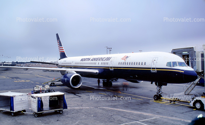 N754NA, North American Airlines NAO, Boeing 757-28A, RB211-535 E4, RB211, 757-200 series
