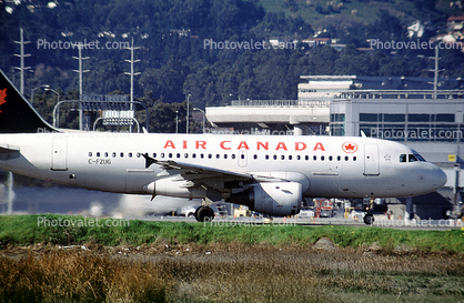 C-FZUG, Airbus A319-113, Air Canada ACA, A319 series, CFM56-5A4, CFM56