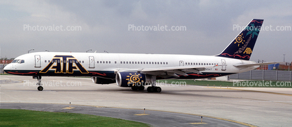 N525AT, Boeing 757-23N, American Trans Air, ATA, 757-200 series, Panorama, RB211