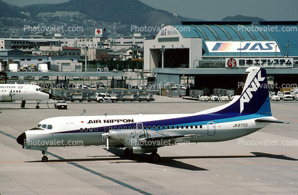 JA8755, NAMC YS-11A-213, ANA All Nippon Airways