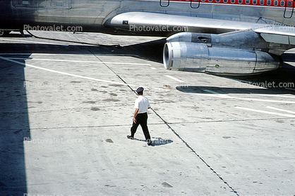 N373WA, Boeing 707-373C, World Airways WOA, JT3D