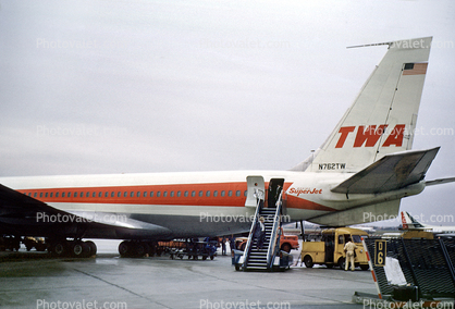 N762TW, Boeing 707-331 Super Jet, JT4A-12, JT4A, 1963, 1960s
