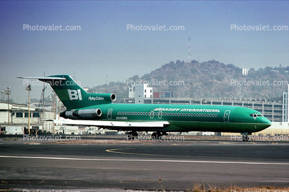 N446BN, Boeing 727-227AF, JT8D, 727-200 series