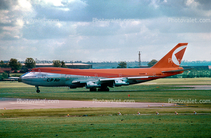 C-FCRD, Boeing 747-217B, 747-200 series, CP Air CPC, JT9D, JT9D-7A