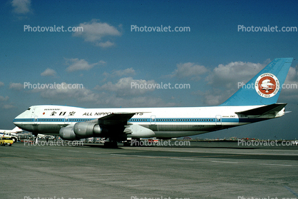 JA8134, Boeing 747-SR81, Iran Air IRA, CF6, CF6-45A