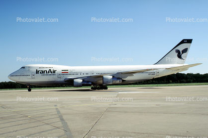 EP-IAM, Boeing 747-186B, Iran Air IRA, JT9D-7F, JT9D