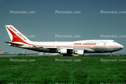VT-EVB, Air India AIC, Boeing 747-437, Velha Goa, PW4056, PW4000