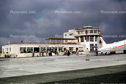Terminal, Jerusalem Airport, MEA, Israel, 1940s