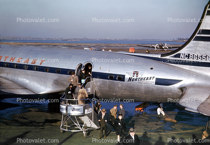 N86556, Northeast Airlines, Douglas C-54-DO, 1940s