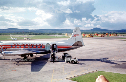 CF-TGW, Vickers 724 Viscount, Trans Canada Air Lines, 1950s