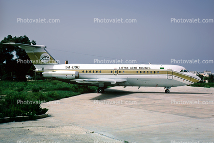 5A-DDQ, Libyan Arab Airlines, British Aircraft Corporation BAC 1-11, 1950s