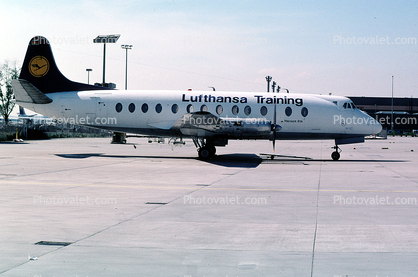 D-ANAF, Vickers Viscount 814, Lufthansa Training