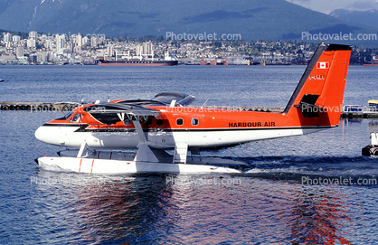 C-GKBC, 1979 Dehavilland DHC-6 SERIES 300, Harbour Air, Twin Otter, Vancouver, Canada, 1970s