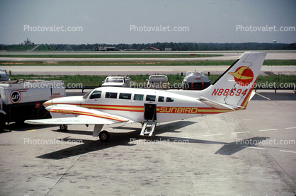 N88694, Sunbird Airlines, Cessna 404