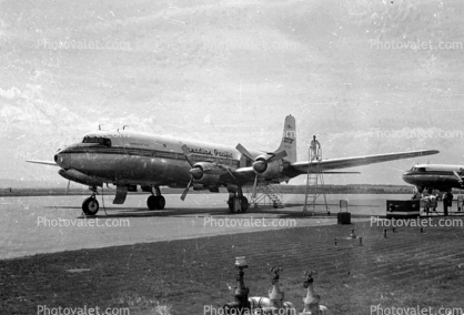 Douglas DC-6, CF-CZV, Empress of Suva, Canadian Pacific, 1950s