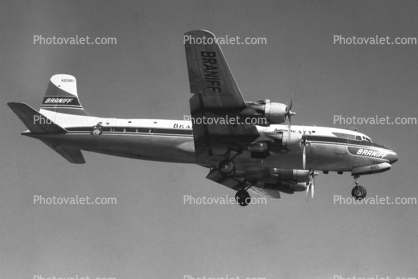 N90885, Braniff International Airways, Douglas DC-6, 1950s