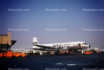 Continental Airlines COA, Douglas DC-6, 1950s