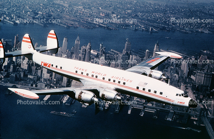 Trans World Airlines TWA, Lockheed Constellation