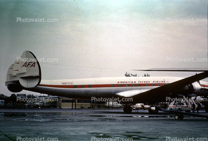 N9717C, Lockheed Constellation L-1049E, American Flyers Airline, May 1965, 1960s