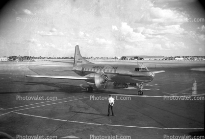 N94233, Convair, CV-600-240D, American Airlines AAL, 1950s