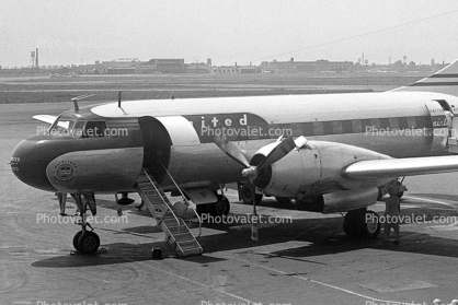 N73153, United Airlines UAL, Convair CV-340-31, 1950s