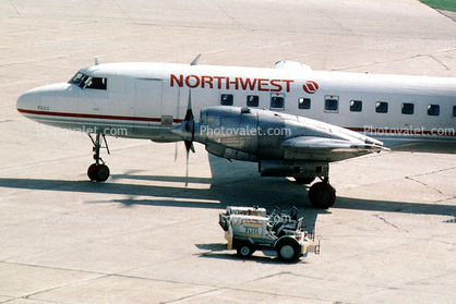N969N, CV-580, Northwest Airlines NWA, 1950s