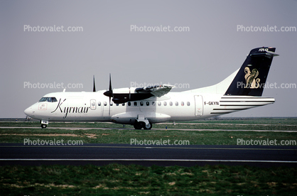 F-GKYN, ATR 42-300, Kyrnair Airlines, ATR-42, ATR42