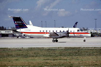 N287UE, US Airways AWE, Embraer 120RT Brasilia, PW118