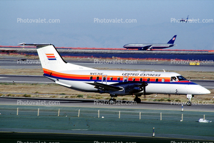 N453UE, United Express, UAL, Embraer EMB-120RT, PW118