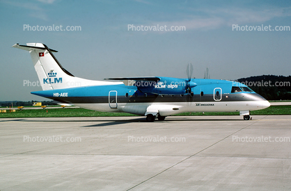HB-AEE, Air Engiadina, Dornier DO328-100, KLM Alps