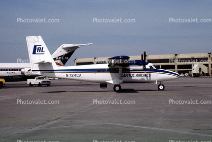N724CA, Capitol Airlines, CAL, DHC-6-300, Dehavilland Canada