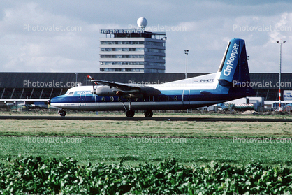 PH-KFE, NLM CityHopper, Fokker F-27, Amsterdam