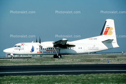 EC-GKE, Air Nostrum, Fokker F-27-050, F-50, F50, PW125B