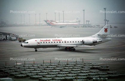 TC-ASA, Sud Aviation SE-210 Caravelle, Istanbul Airlines IST, JT8D