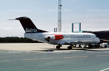 SE-DGT, Air Botnia, Fokker, Twin Engine Jet, F-28