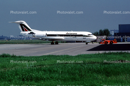 Avianova Airlines, I-REJU, Fokker 70, F28-0070, Twin Engine Jet, F-28