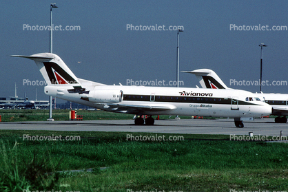 I-REJU, Avianova Airlines, Fokker 70, F28-0070, Twin Engine Jet, F-28
