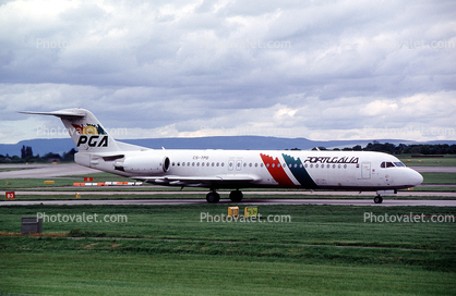 CS-TPD, PGA, Portugalia Airlines, Fokker F28-0100, Condor