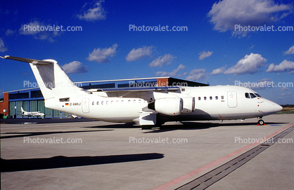 D-AMAJ, Bae 146-200, WDL Flugdienst, generic