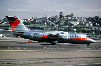 N163US, PSA, Pacific Southwest Airlines, Bae146-200