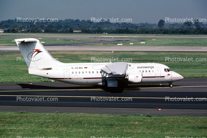 D-AEWE, Eurowings Airlines EWG, BAe 146-200