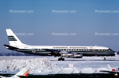 N800EV, Douglas DC-8-52, Evergreen International