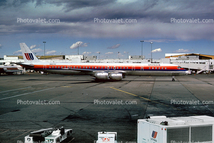 N8071U, United Airlines UAL, Douglas DC-8-71, CFM-56, CFM56